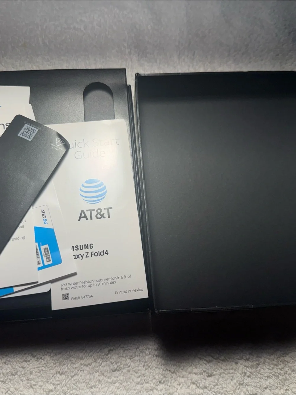 Samsung Z Fold 4 Empty Box (no phone or accessories)